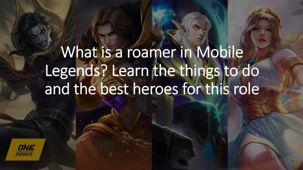 Mobile Legends roamer heroes Khufra, Tigreal, Estes, and Odette